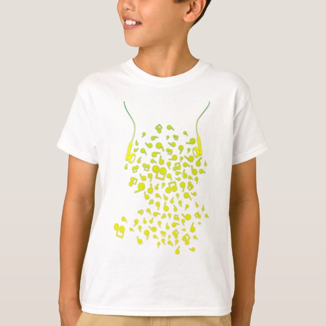 Earphones T-Shirt (Front)