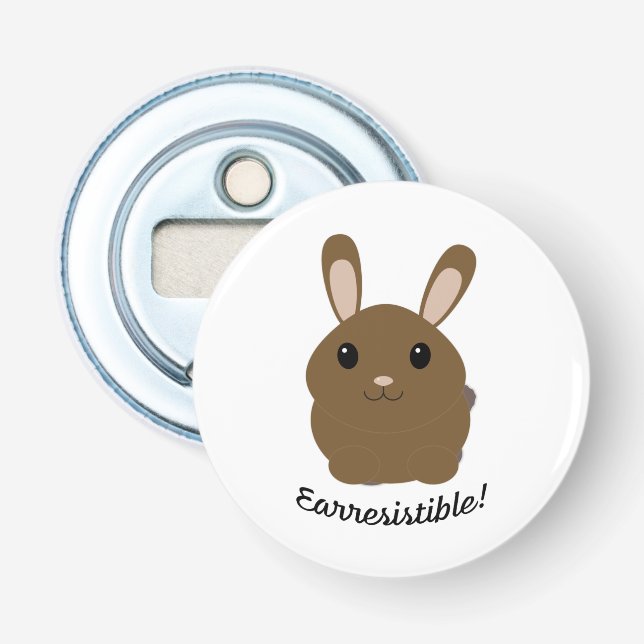 Earresistible Bunny Bottle Opener (Front)