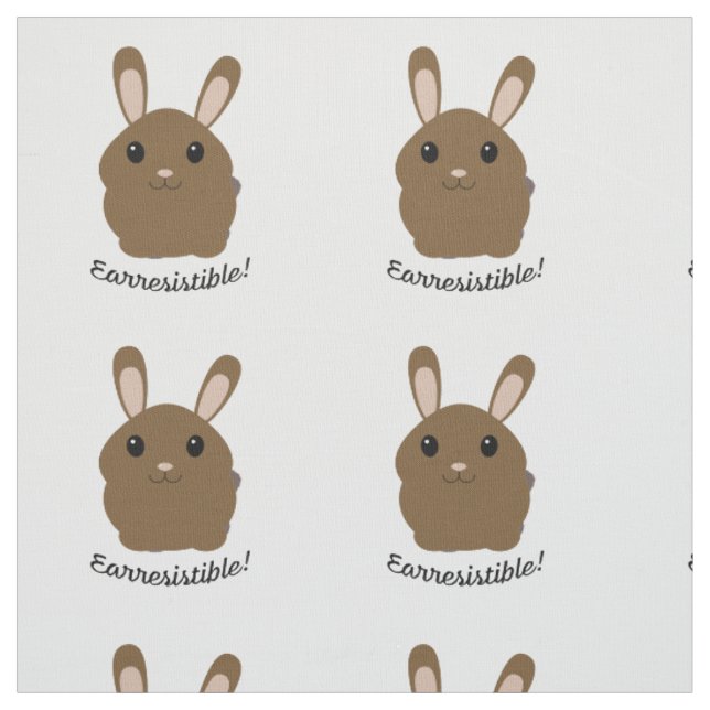 Earresistible Bunny Fabric (Swatch)