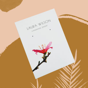 ©Earring Display Card • Floral Simplicity
