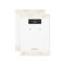 Earring Display Cards – White & Gold Glitter