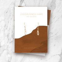 Earring Jewellery Display Card