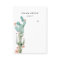 Earring Jewellery Display Card • Flowering Cactus