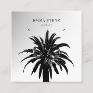 Earring Jewellery Display Card • Tropic Palm