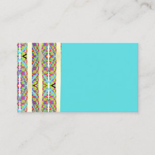 Earrings Jewellery Beads Colourful Business Cards