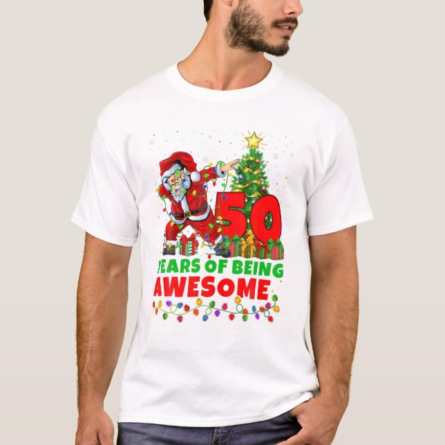 ears Of Being Awesome Santa T-Shirt (Front)