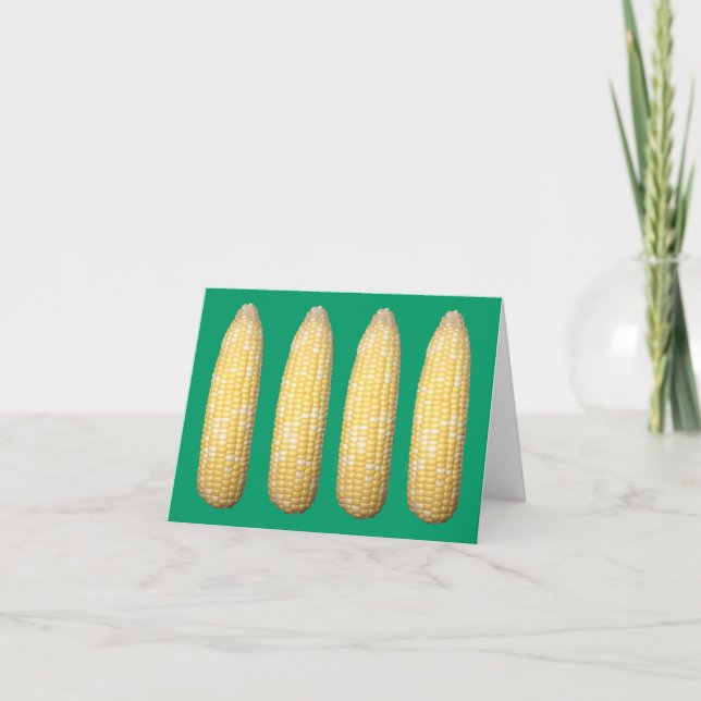 Ears of Corn  Blank Notecard (Front)