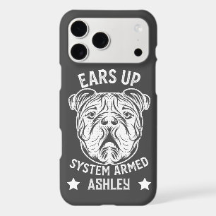 Ears Up System Armed English Bulldogs Funny