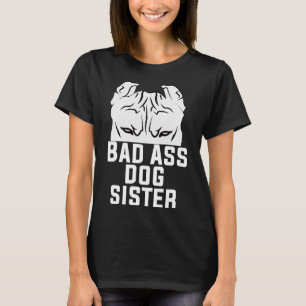 Ears Up System Armed Pitbull Dog Lover Funny Siste T-Shirt