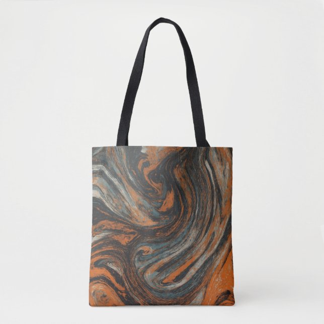 Earth Abstraction Tote Bag (Front)