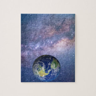 Earth and Galaxy - Picture puzzle
