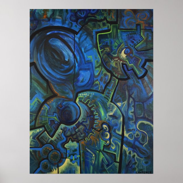 Earth and Man Poster (Front)