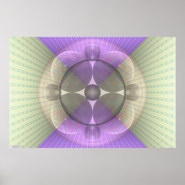 Earth and Mars Cross Per Martineau Poster (Front)