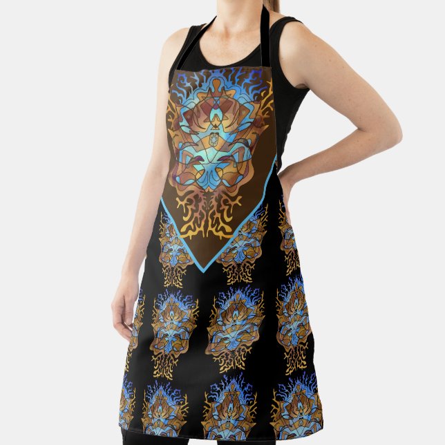 Earth and Sky Mandala Apron (Insitu)