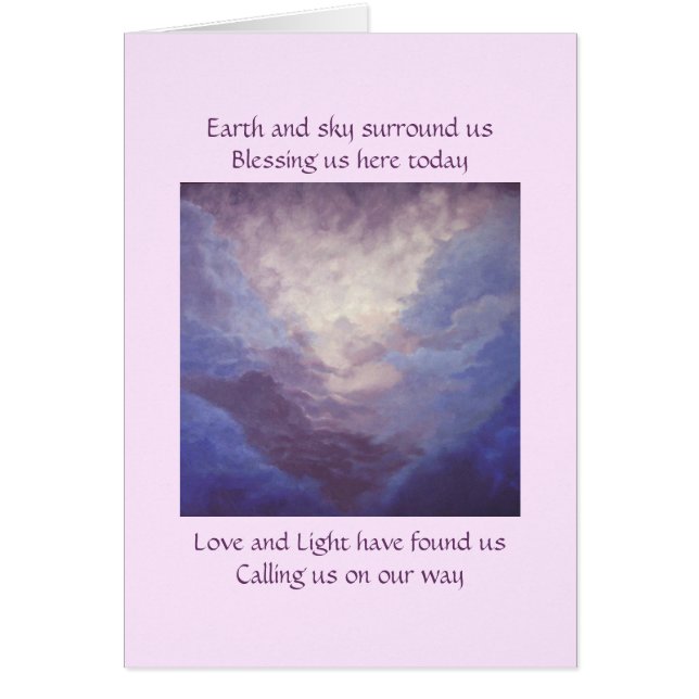 Earth and Sky, Mountain and Clouds (Front)