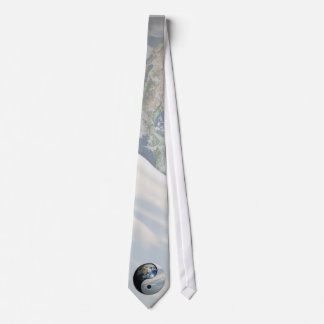 Earth and Sky Yin Yang Tie