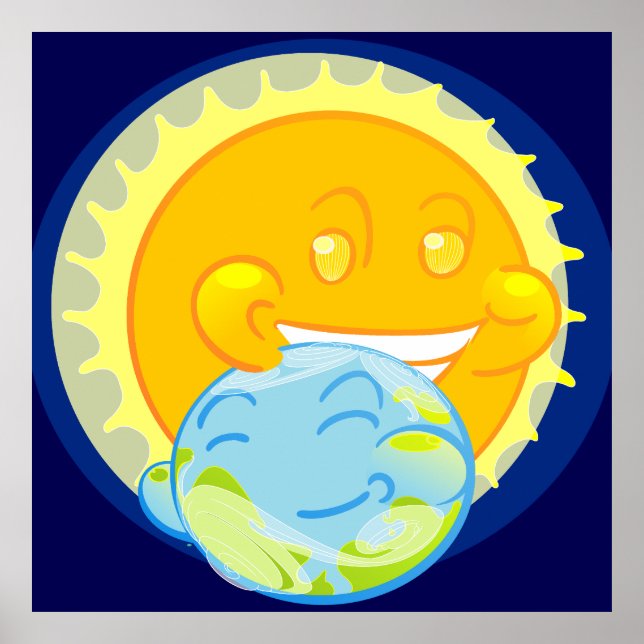 Earth and Solar Companion Poster (Front)