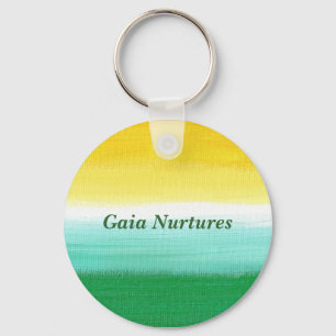 Earth and Sun Key chain