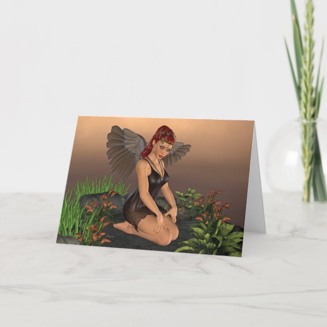 Earth Angel - Greeting Card (Front)