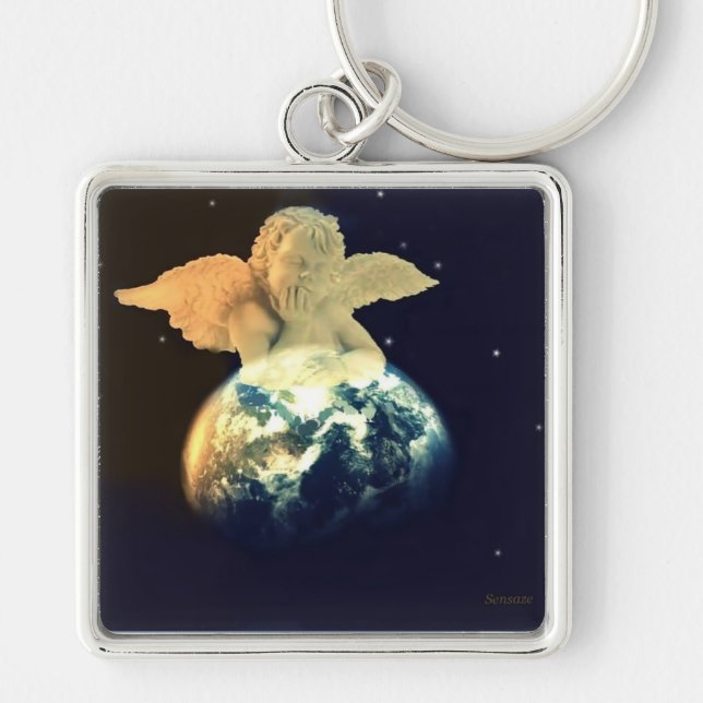 Earth Angel Key Ring (Front)