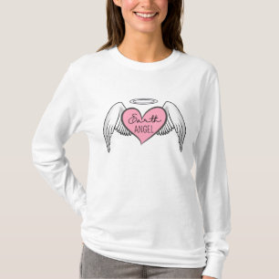Earth Angel Long Sleeve – Heart & Halo Design T-Shirt