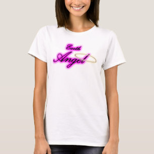 Earth Angel with Wings on back T-Shirt