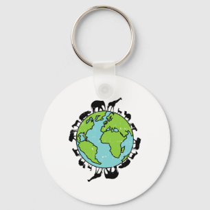 Earth Animals Wildlife Conservation Environmentali Key Ring