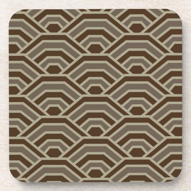 Earth Arches Square Coaster (Front)