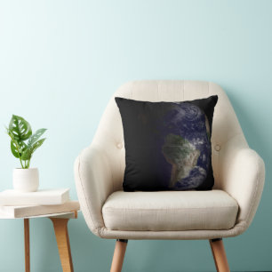 Earth At Its Equinox. Cushion