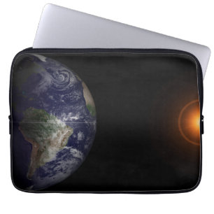 Earth At Its Equinox. Laptop Sleeve