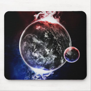 Earth Atmospheric Vapors Mouse Pad