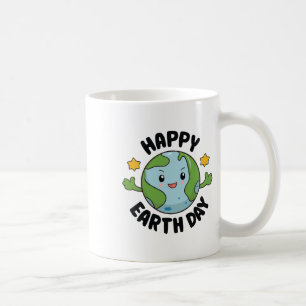 Earth Awareness Day Cute Planet Happy Earth Day Coffee Mug