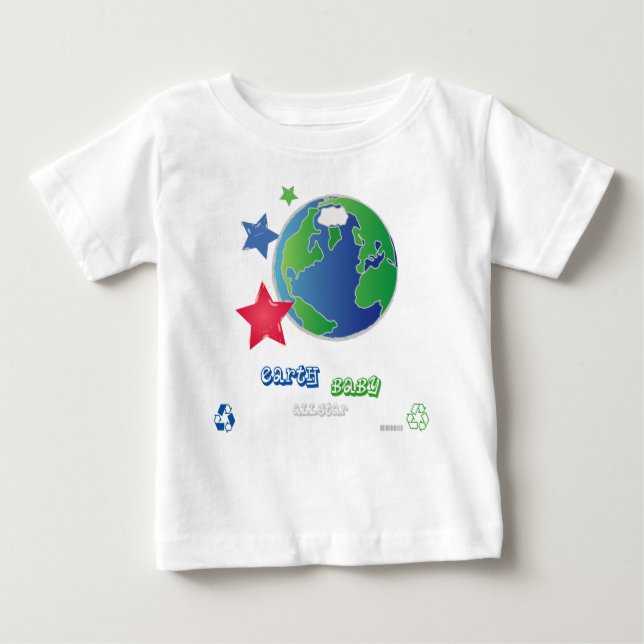 earth baby baby T-Shirt (Front)