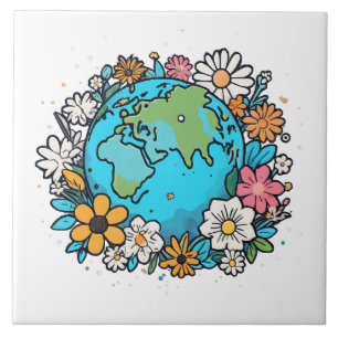 Earth Beauty Ceramic Tile