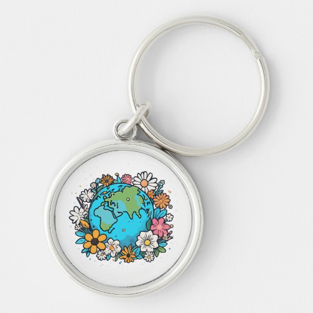 Earth Beauty Key Ring (Front)