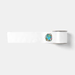 Earth Beauty Satin Ribbon
