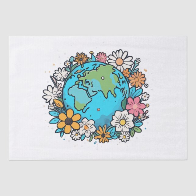 Earth Beauty Tissue Paper (Front)