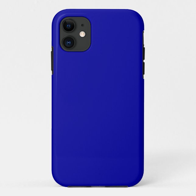 Earth Blue Tough iPhone 11 Case (Back)
