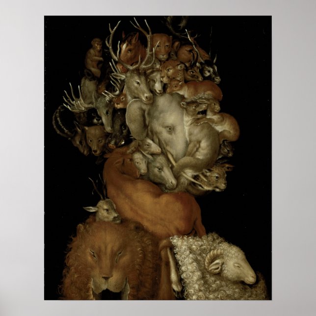 Earth, c.1570 (oil on panel) poster (Front)