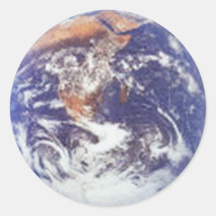 Earth Classic Round Sticker