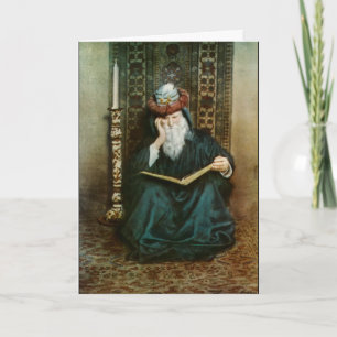 Earth could not answer; nor the Seas that mourn... Card