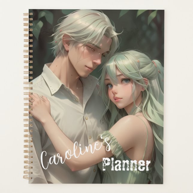 Earth Couple Anime Fantasy Planner (Front)