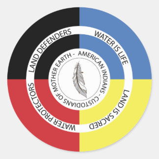 Earth Custodians Stickers (Round)