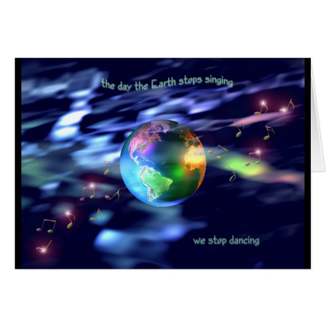 Earth Dance Card (Front Horizontal)