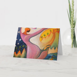 Earth Dancer Greeting or Note Card