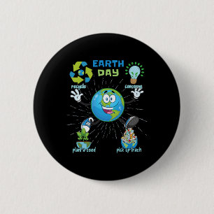 Earth Day 10 6 Cm Round Badge