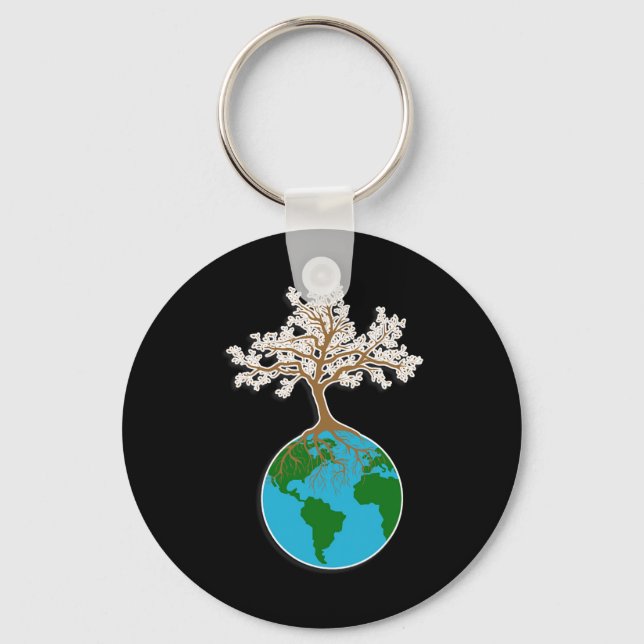Earth Day 1  Key Ring (Front)