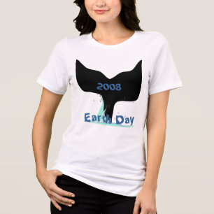 Earth Day, 2008 - Change Text to current year! Tri-Blend Shirt