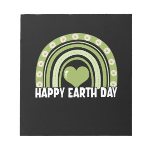 Earth Day 2022 Happy Earth Day Rainbow Notepad