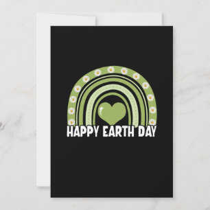 Earth Day 2022 Happy Earth Day Rainbow Save The Date
